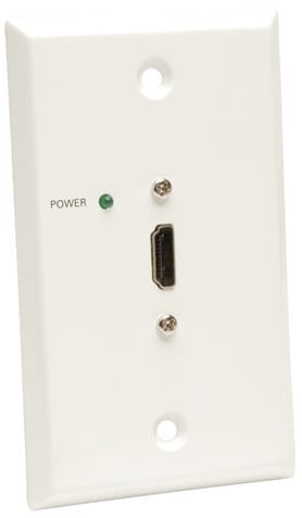HDMI Over Cat5 Passive Extender Remote Wall Plate