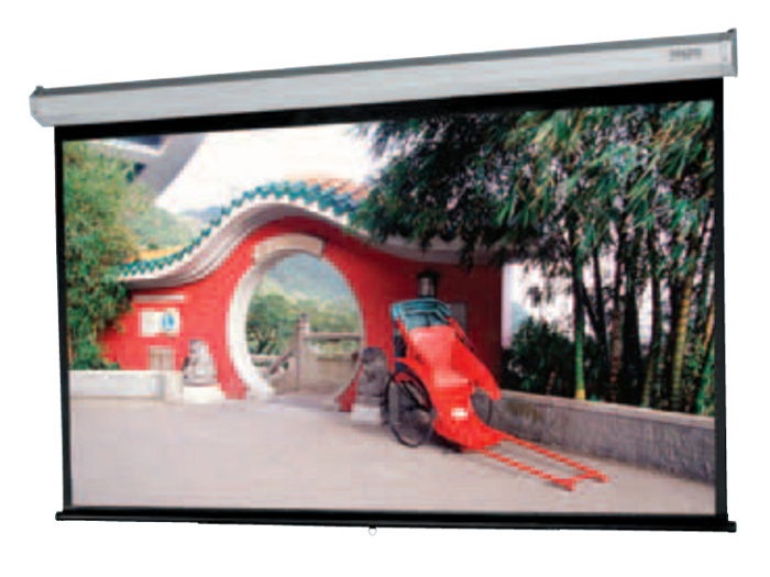 87" x 116" Model C with CSR Heavy Duty Wall or Ceiling Screen