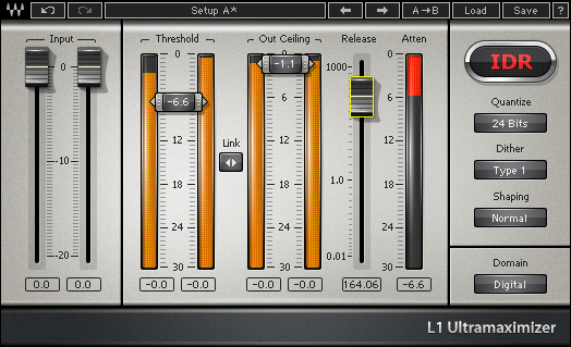 Peak Limiting/Maximizer Plugin