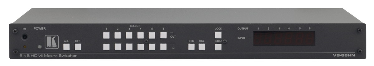6 x 6 HDMI Matrix Switcher