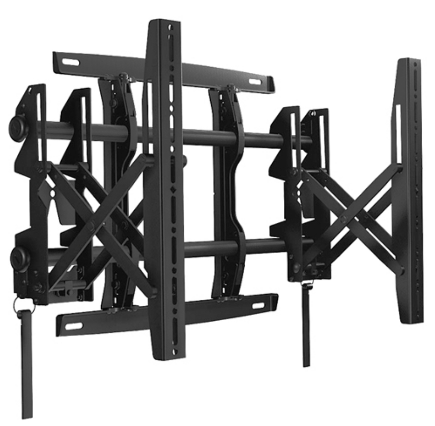 Medium FUSION™ Micro-Adjustable Pull-Out Mount in Black