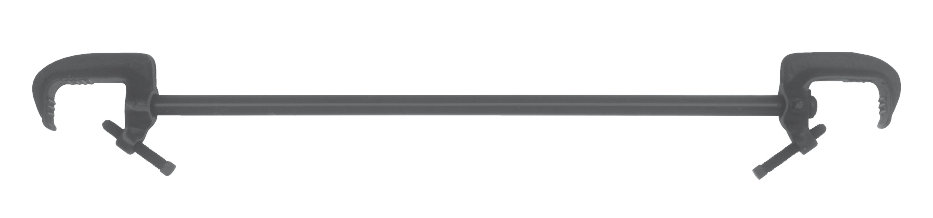 24" Double Pipe Clamp Extension