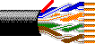 1000ft 24 AWG CAT5 Cable in Yelloe