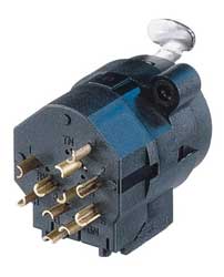 Combo 1/4" Mono + 3-pin XLR Female Receptacle, Solder Cups