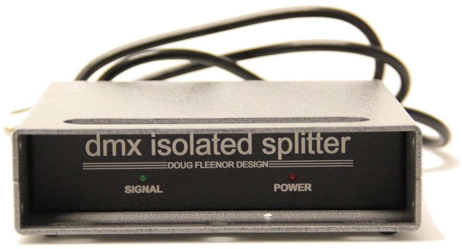 1x3 DMX Isolation Amplifier And Splitter
