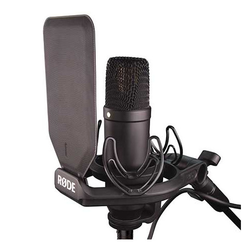Large Diaphragm Cardioid Condenser Microphone with SMR Shockmount