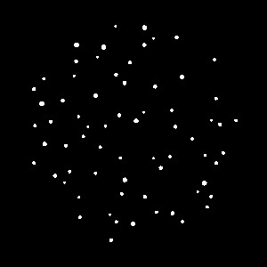Pin Holes Steel Gobo
