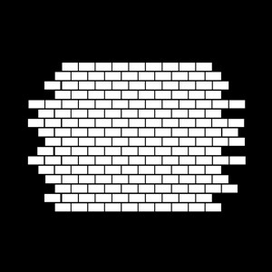 Brick Section Steel Gobo