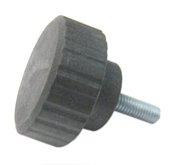 Black Knob With 10-32X5/8" Screw
