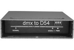 DMX to D54 Converter