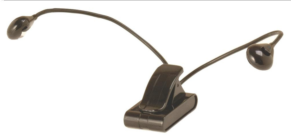 Dual Orchestra Clip-On Light