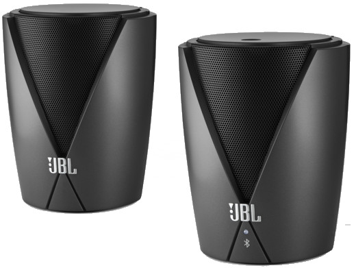 1 Pair of Wireless Bluetooth-Compatible Computer/Mobile Device Speakers