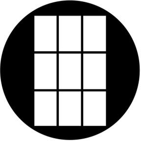 3x3 Tall Gobo