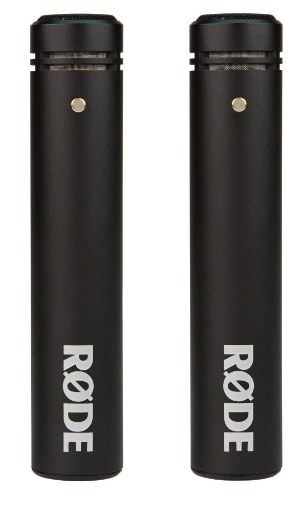 Matched Pair of Compact 1/2" Condenser Microphones