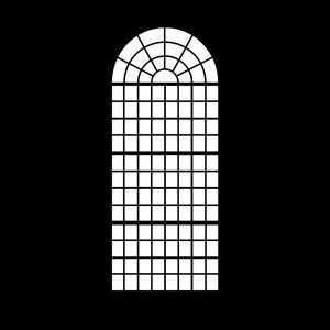 French Fancy Window Steel Gobo