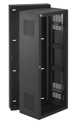 23" 12RU W1 Wall Mount Swivel Rack