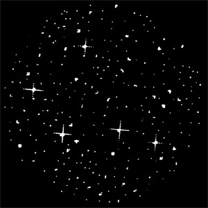 Frosty Night Glass Gobo