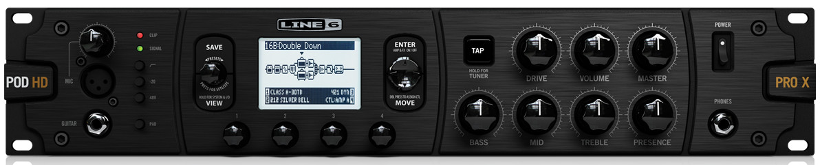 Rackmount Guitar Effects Processor