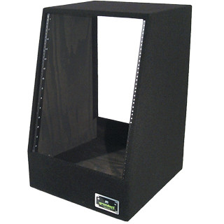 12-Space CarpetSeries Slant Rack