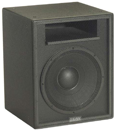 15" Subwoofer with Hanging Points in Black