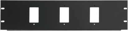 3 RU 4x Decora Panel Rack Panel