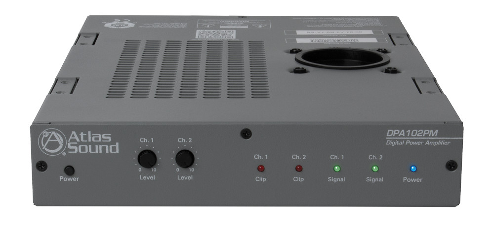 Networkable 100W 2-Channel Power Amplifier