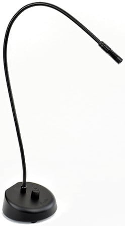 ANSER Desk Light with Buit-In Dimmer, 12" Gooseneck, Power Supply