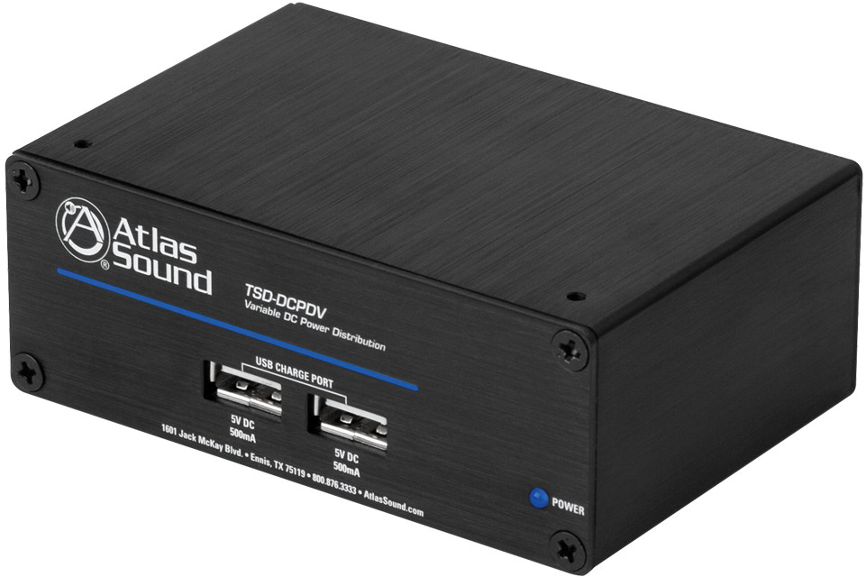 1 In 6 Out DC Power Distribution with Fixed and Variable 5-24VDC Outputs