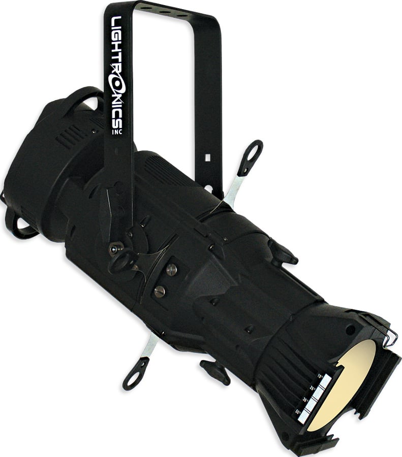120W LED Ellipsoidal with 26° Beam Spread