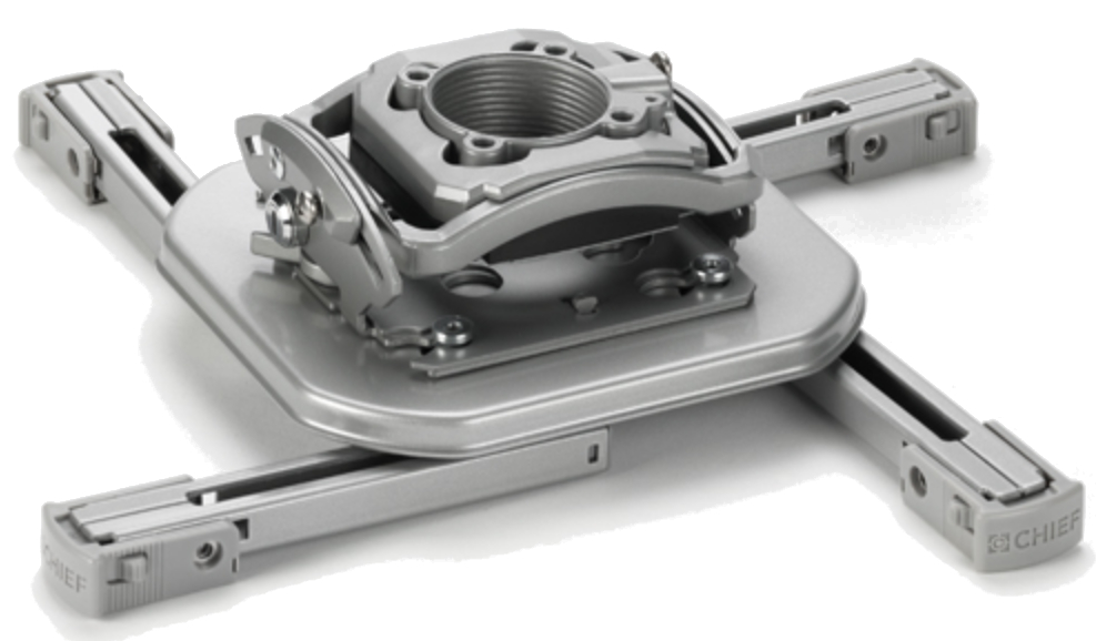 Mini Elite Universal Projector Mount in Silver