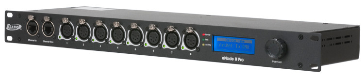 8-Universe Artnet/sACN to DMX Interface