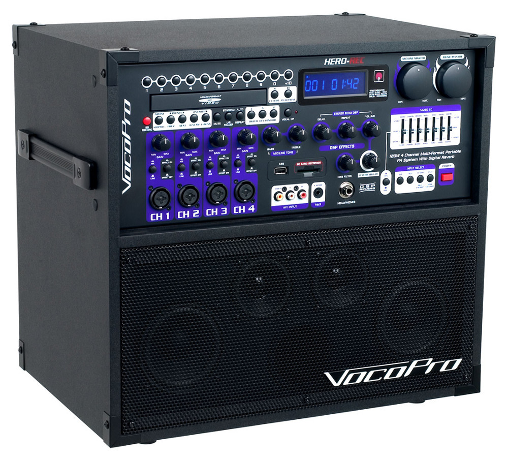 4-Channel Multi-Format Portable PA