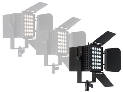 Dynamic (Variable) White LED Panel Light with 24x 3W 3200-5000K LEDs