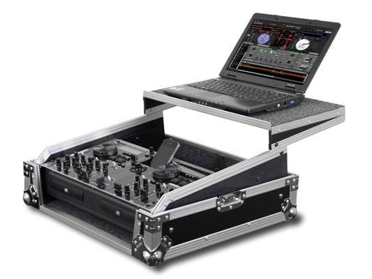 Flight Zone Glide Style Rackmount DJ Controller and Front Load CD/Digital Media Mixer Case