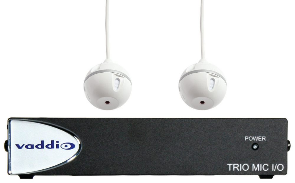 TRIO Audio Bundle System A - Breakout Interface with TRIO Acoustic Echo Canceling Microphones