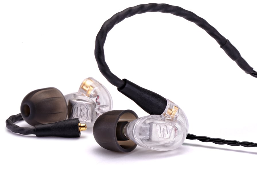High-Performance Single Driver Earphone Monitors with Removable Cable