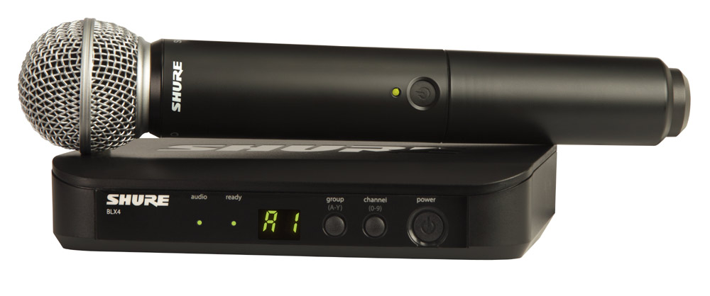 Wireless Vocal Microphone System with SM58 Handheld Transmitter, 584-608 MHz