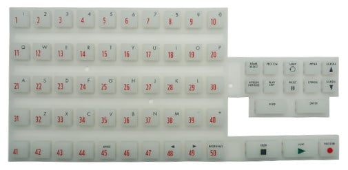 Button Assembly For DR554