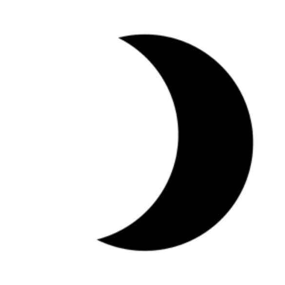 Half Moon Steel Gobo