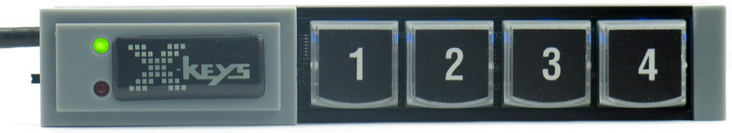 4-Key Programmable USB Key Stick