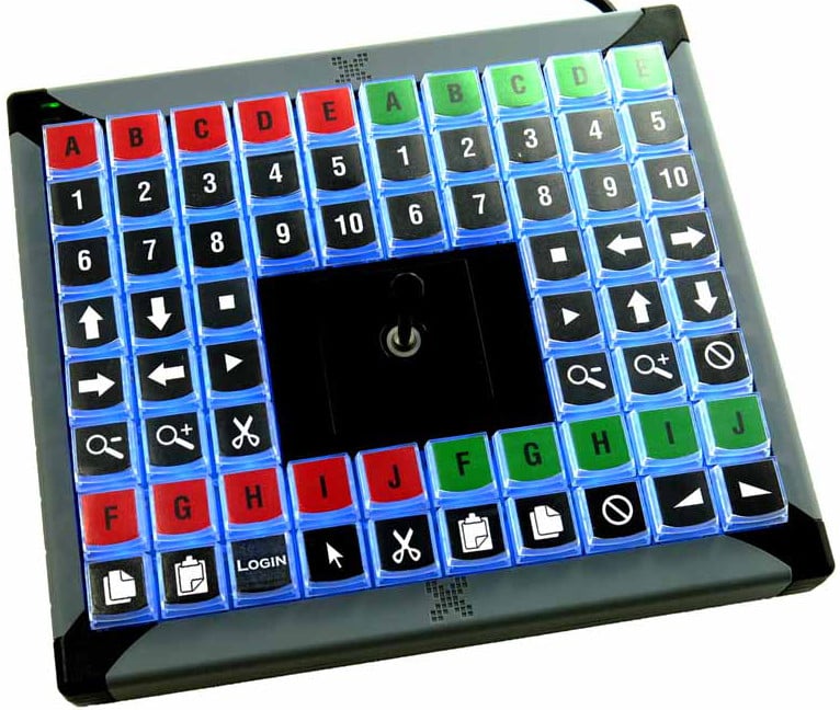 68-Key Programmable USB Keyboard with Joystick