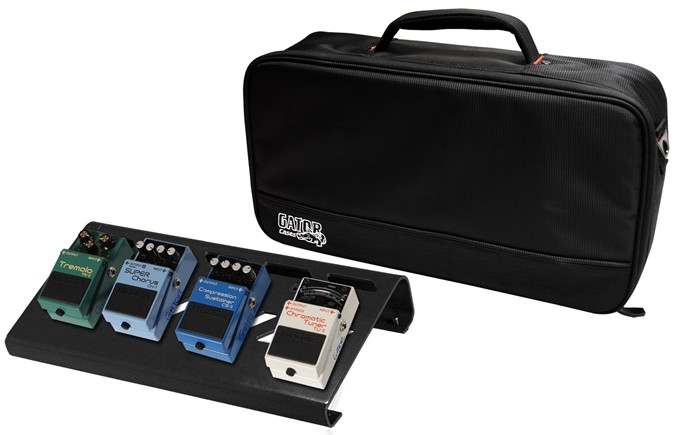 Small Aluminum Pedal Board with Carry Bag