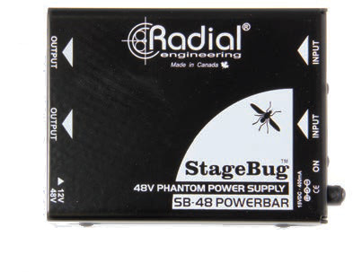 StageBug Phantom Power Supply