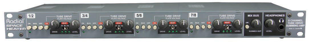 8-Channel Tube Summing Mixer