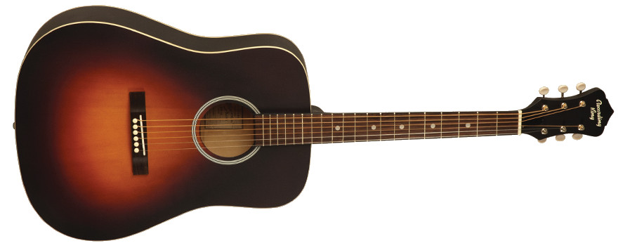 Dirty Thirties Satin Sunburst Dreadnought Acoustic Guitar