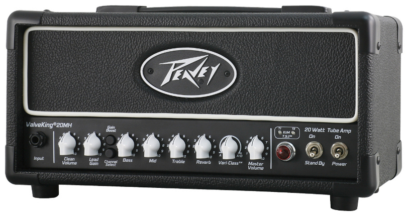 20W 2-Channel Tube Guitar Amplifier Head with USB Output