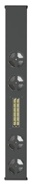 Pair of Vertical Line Array Speakers for 50-65" Displays