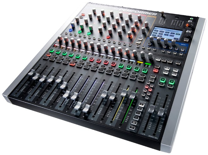 Digital Live Sound Mixer Console with 16 Mic and 8 Line Inputs and DMX