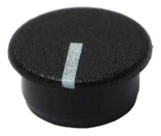 Black Channel Gain Cap (Without Knob) For ACP888