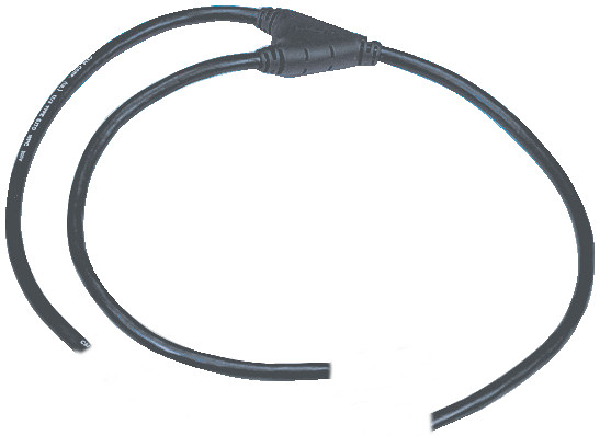 TwoFer Junior Cable with Molded Y Center Section and Blunt Cut Ends